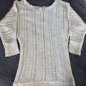 Demanding Women's White Sweater